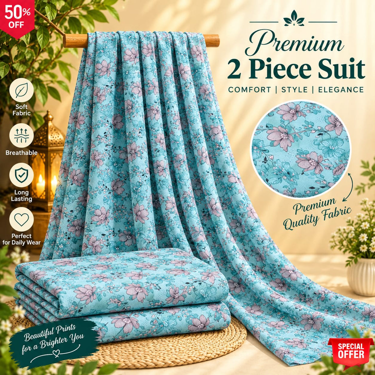 Premium khaddar 2Pc Suit