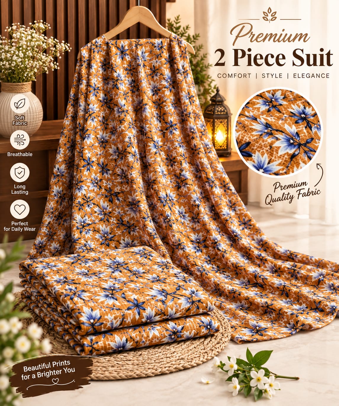 Premium khaddar 2Pc Suit