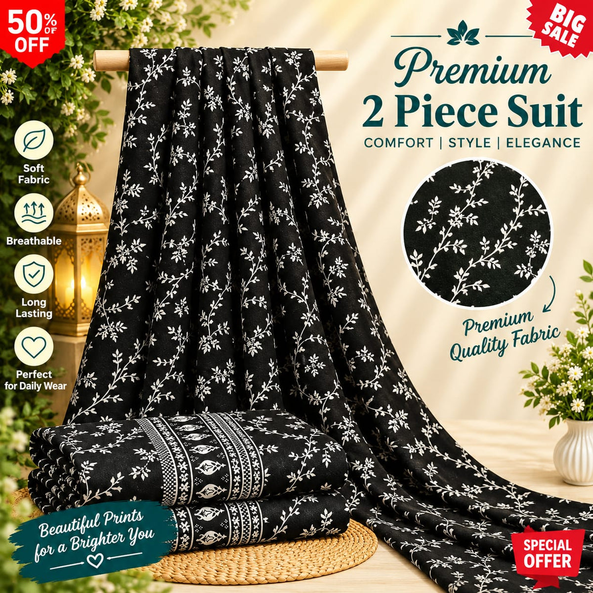 Premium khaddar 2Pc Suit