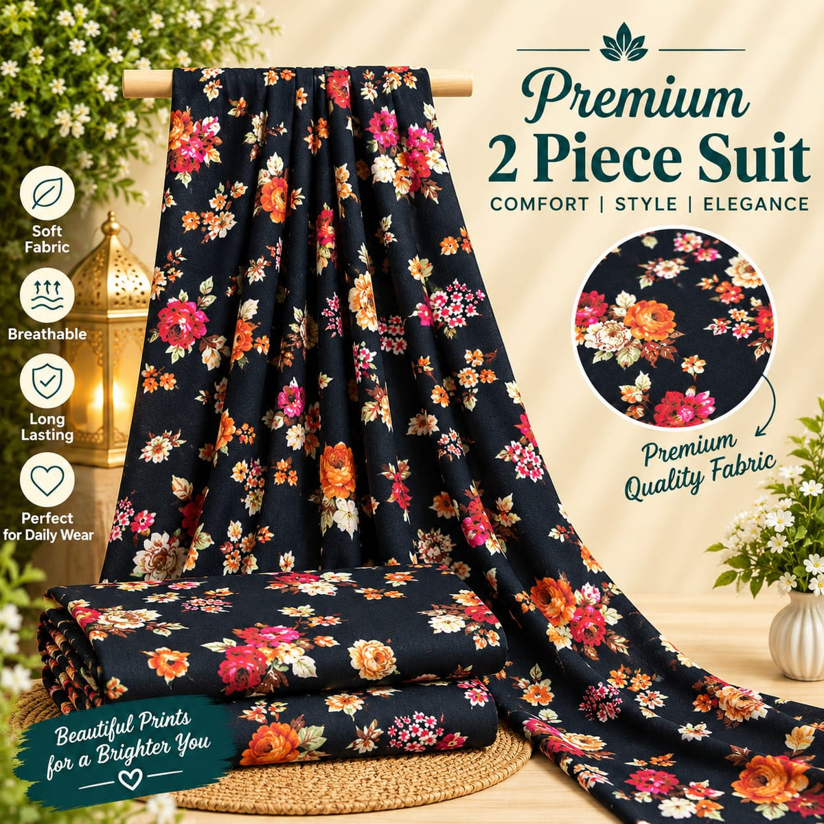 Premium khaddar 2Pc Suit