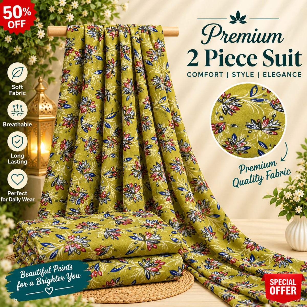 Premium khaddar 2Pc Suit