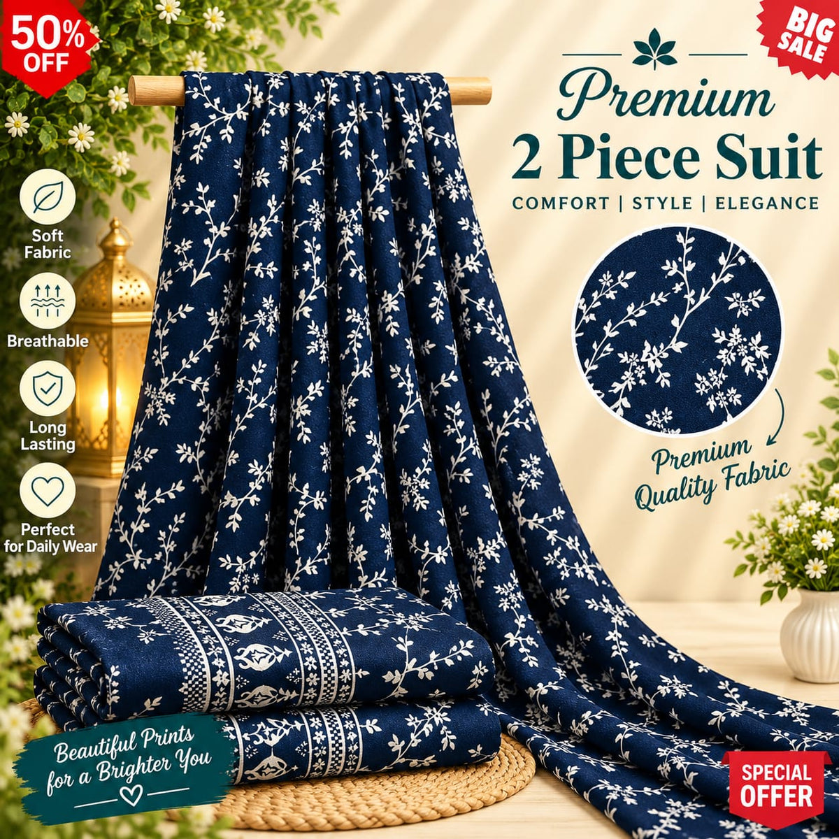 Premium khaddar 2Pc Suit