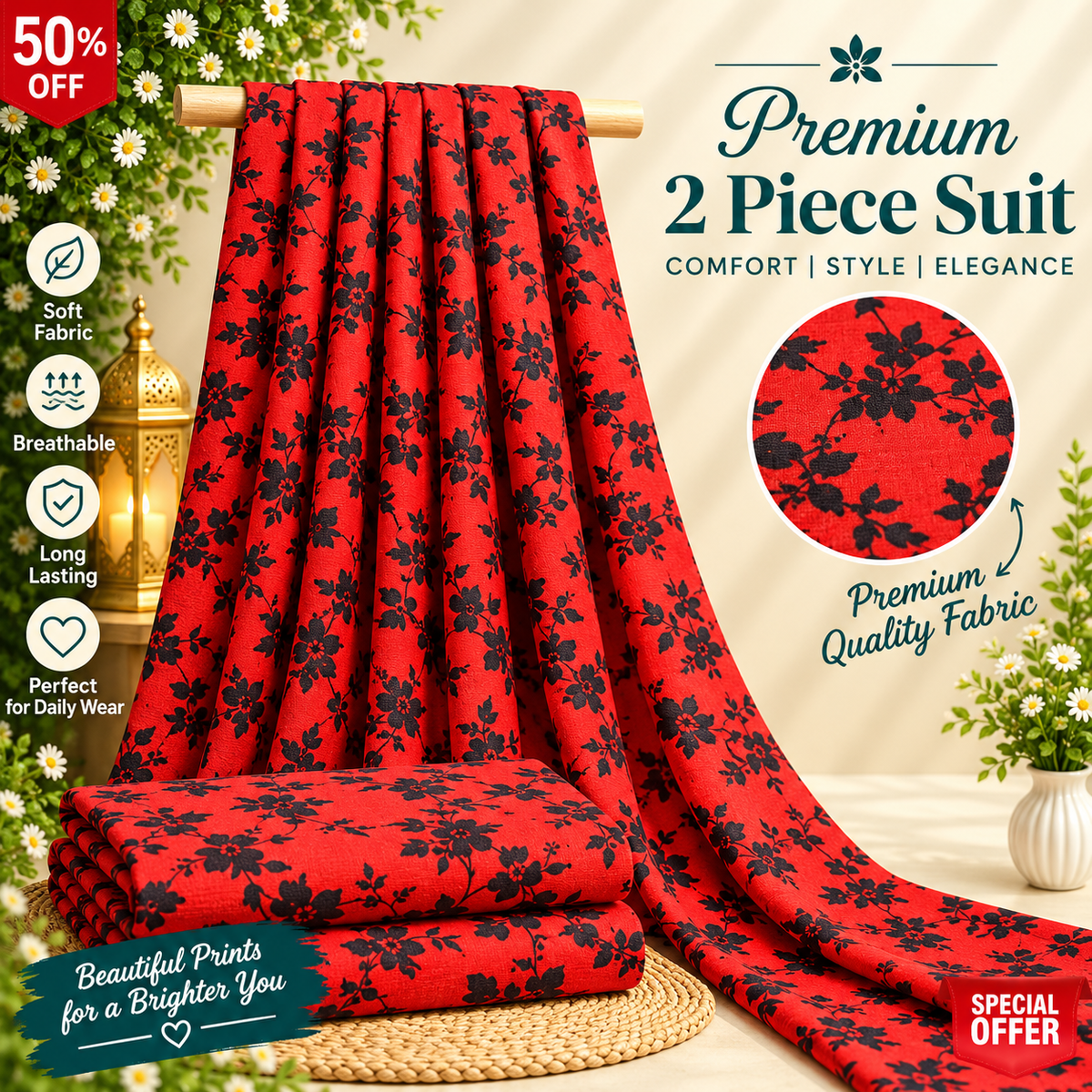 Premium khaddar 2Pc Suit