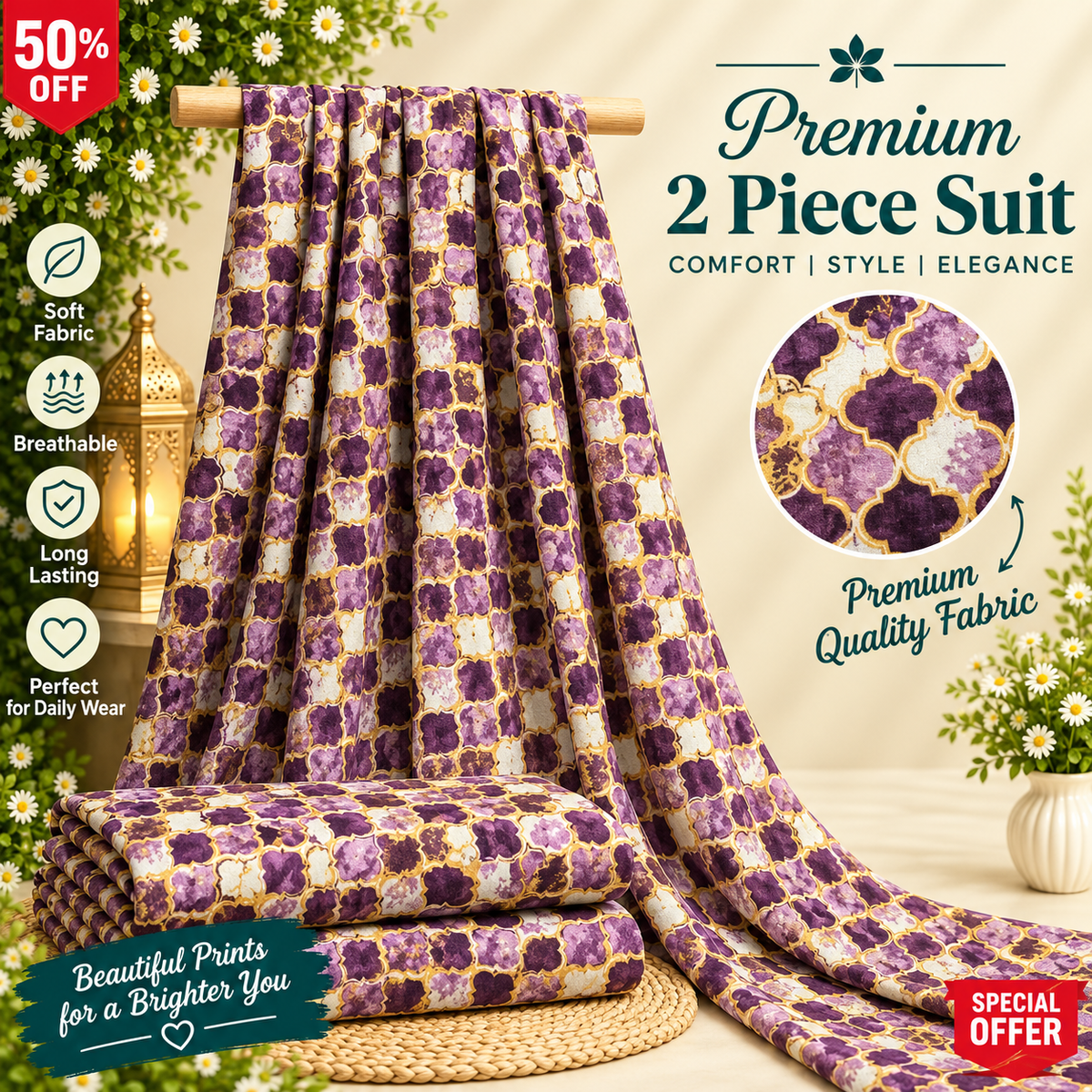 Premium khaddar 2Pc Suit