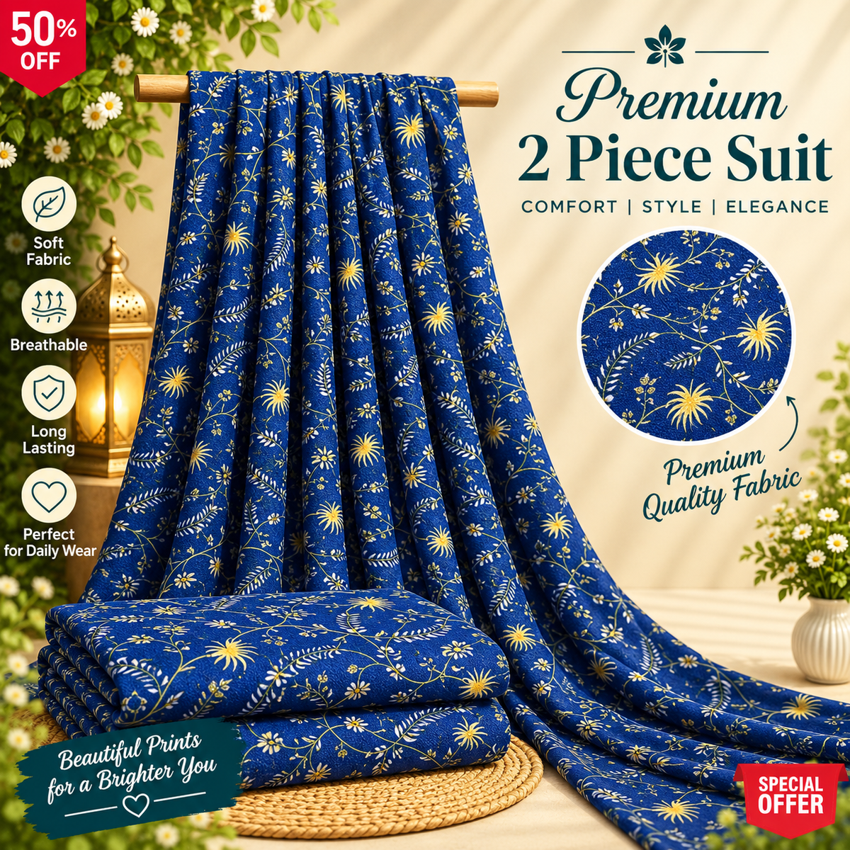 Premium khaddar 2Pc Suit