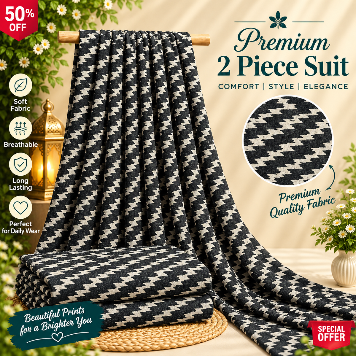 Premium khaddar 2Pc Suit